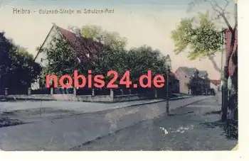 06311 Helbra Bolzesch Strasse Schulzenamt *ca.1920