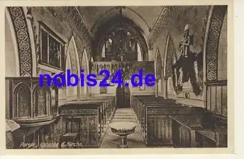 14669 Paretz Kirche Innenansicht *ca.1930