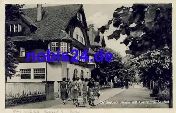 17429 Bansin Gasthof "Seehof" o 1954