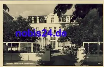 17429 Bansin HO Gaststätte "Bansin" o ca.1950