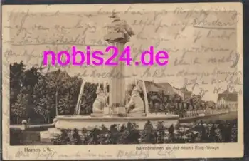 Hamm Westfalen Bärenbrunnen o 19.8.1921