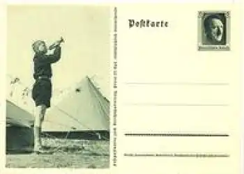 Reichsparteitag Hitlerjugend (HJ) Ganzsache * ca. 1938
