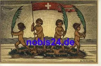 SCHWEIZ - Bundesfeier Ganzsache 1916