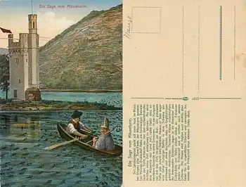 Mäuse Die Sage vom Mäuseturm *ca. 1920