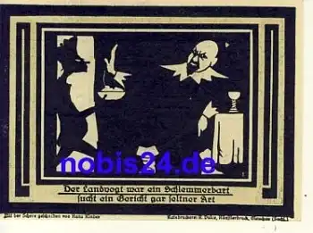 08209 Auerbach Notgeld 50 Pfennige 1921