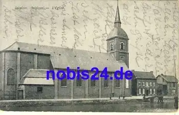 Comines L Eglise Kirche BELGIEN o 1915