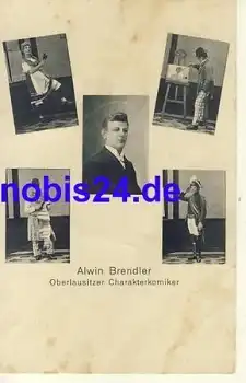 Charakter Komiker A. Brendler Zirkus *ca.1930