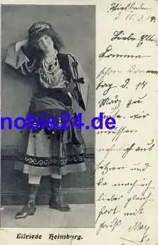 Elfriede Heimburg Zirkus o 1904