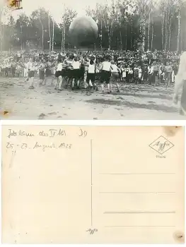 Dresden Kreiskinderfest 15.Juli 1928 im Waldpark