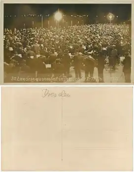 Dresden 30. Landesposaunenfest Juni 1931 Echtfoto