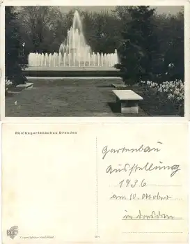 Dresden Reichsgartenschau 1936 Fontaine