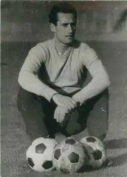 Hans Tilkowski Fussballspieler Borussia Dortmund Echtfoto 18 x 13 cm um 1965