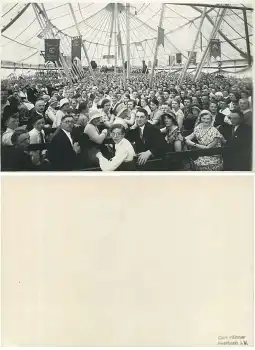 Osnabrück Jugendbund für entschiedenes Christentum Großfoto 17  x 12 cm 1927 Festzelt