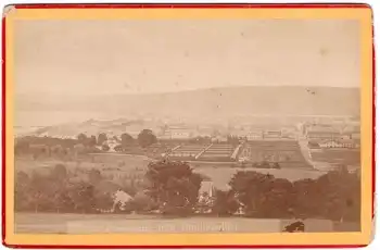 Jönköping fran Dunkehallen Schweden Cabinet Foto 16,5 x 11 cm um 1900