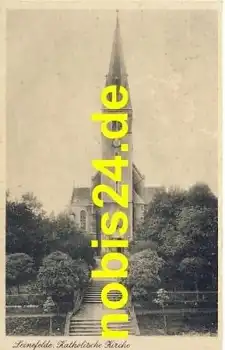 37327 Leinefelde Katholische Kirche *ca.1955