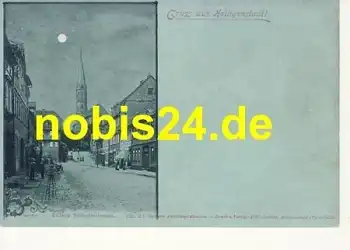 37302 Heiligenstadt Untere Wilhelmstrasse Modnscheinkarte *ca.1900