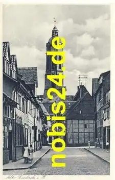 37574 Alt Einbeck Harz Strasse Kirche o 27.9.1930