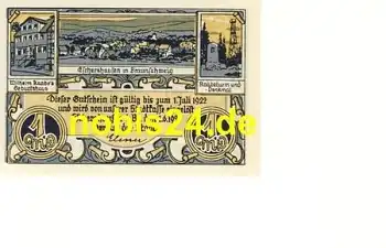 37632 Eschershausen Notgeld 1 Mark 1922