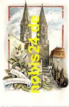 37308 Heiligenstadt Liebfrauenkirche Künstlerkarte *ca.1900