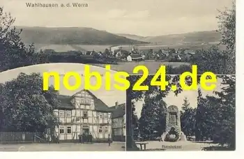 37318 Wahlhausen Gasthaus Denkmal o 5.10.1927