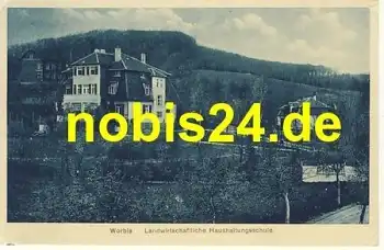 37339 Worbis Landwirtschaftliche Haushaltungsschule o 10.1.1923