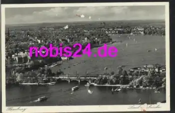 Hamburg Luftbildaufnahme o 18.2.1939