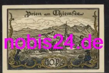 83209 Chiemsee Notgeld 10 Pfennige um 1920