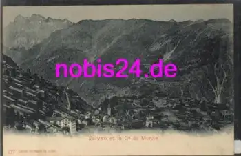 Salvan et la Dt de Morcle *ca.1920