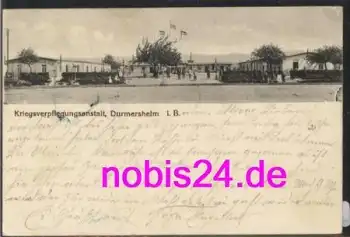 76448 Durmersheim Kriegspflegungsanstalt o ca.1915