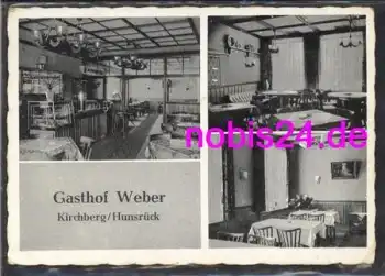 55481 Kirchberg Hunsrück Gasthof Weber o 7.7.1955
