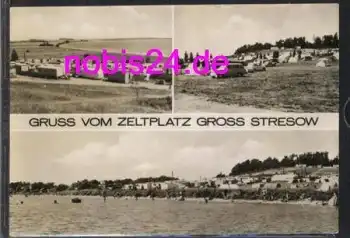18581 Putbus Rügen Zeltplatz Groß Stresow o ca.1974