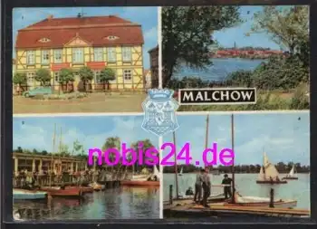 17213 Malchow Seglerheim Hafen Boote o 9.8.1967