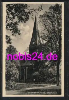 17213 Malchow Stadtkirche o 19.8.1957