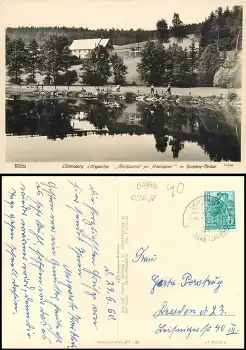 09638 Lichtenberg "Forstgasthof zur Schwingerei "Freibad o 1960 Hahn-Foto12598