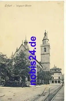 Erfurt Wigberti Kirche o 1909