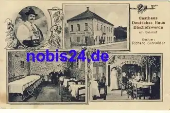 01877 Bischofswerda Gasthof Deutsches Haus o 1918