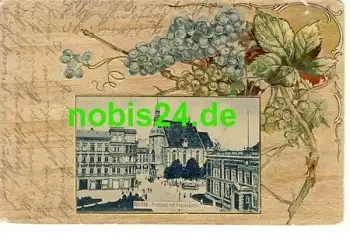 Görlitz Postplatz Prägelitho o 7.2.1901