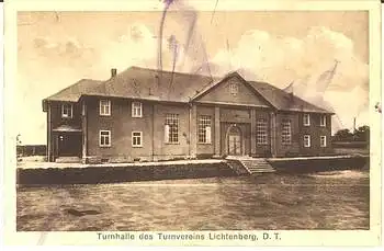 01869 Lichtenberg Turnhalle *ca. 1920