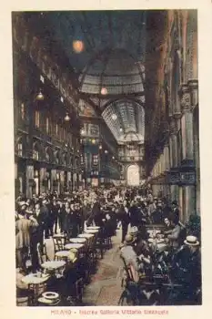 Mailand Interno Galleria Vittorio Emanuele o 15.10.1926