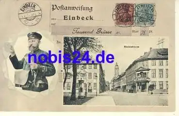 37574 Einbeck Postbote Markt o 1914