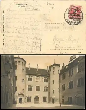 Deutsches Reich Michel 312 Ab Einzelfrankatur auf Göppingen AK o Berlin Lichterfelde 14.10.1923