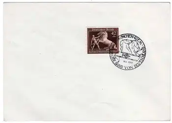 Deutsches Reich Michel 699 "Das Braune Band von Deutschland" FDC Sonderstempel München Riem 30.7.1939