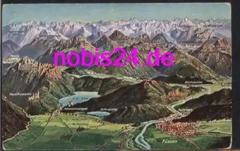 87629 Füssen und Umgebung *ca.1930