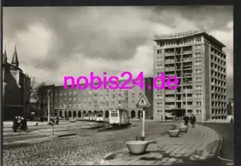 Rostock Hochhaus Thälmann Platz o 16.2.1967