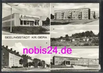 07580 Seelingstädt Kaufhaus Neubauten o 24.9.1981