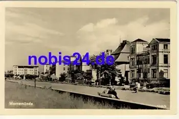 Warnemünde Strandpromenade o 1958