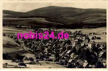 09465 Neudorf mit dem Fichtelberg o 10.8.1938