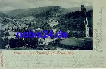 07778 Tautenburg Mondscheinkarte o 1899