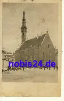 Frankreich Echtfoto Kirche Auto *ca.1920