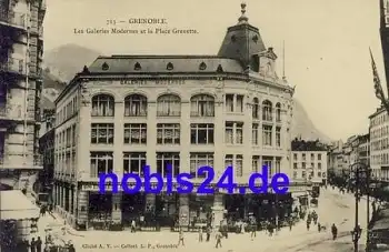 Grenoble Place Grenette *ca.1910